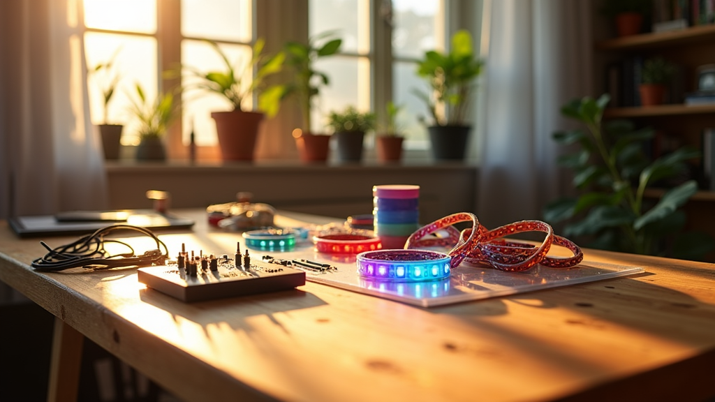 Actividades creativas que combinan arte y electrónica para desarrollar sensibilidad técnica