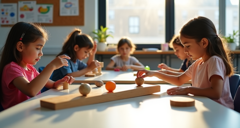 Actividades para enseñar principios de fuerzas y movimiento con juguetes