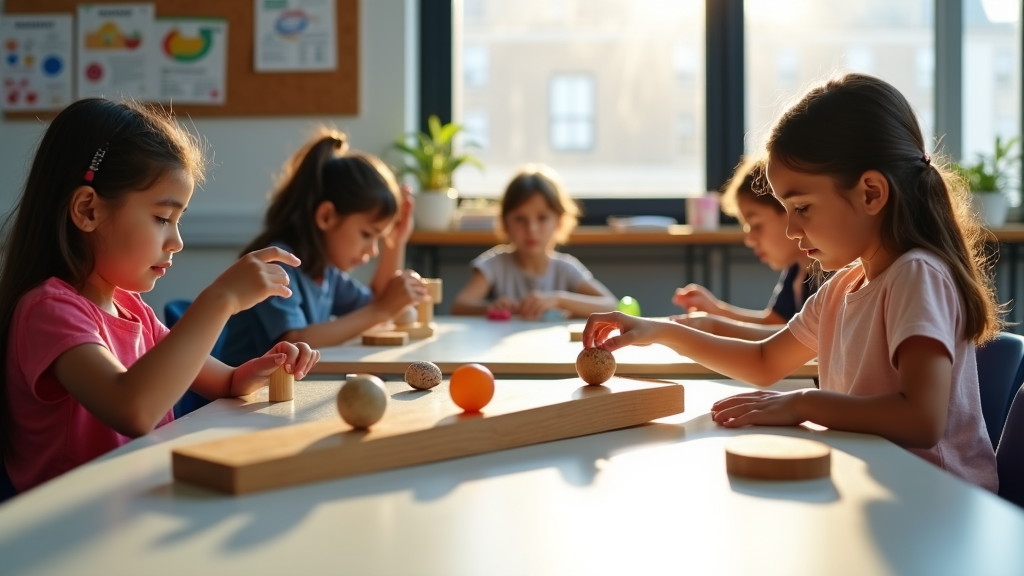 Actividades para enseñar principios de fuerzas y movimiento con juguetes