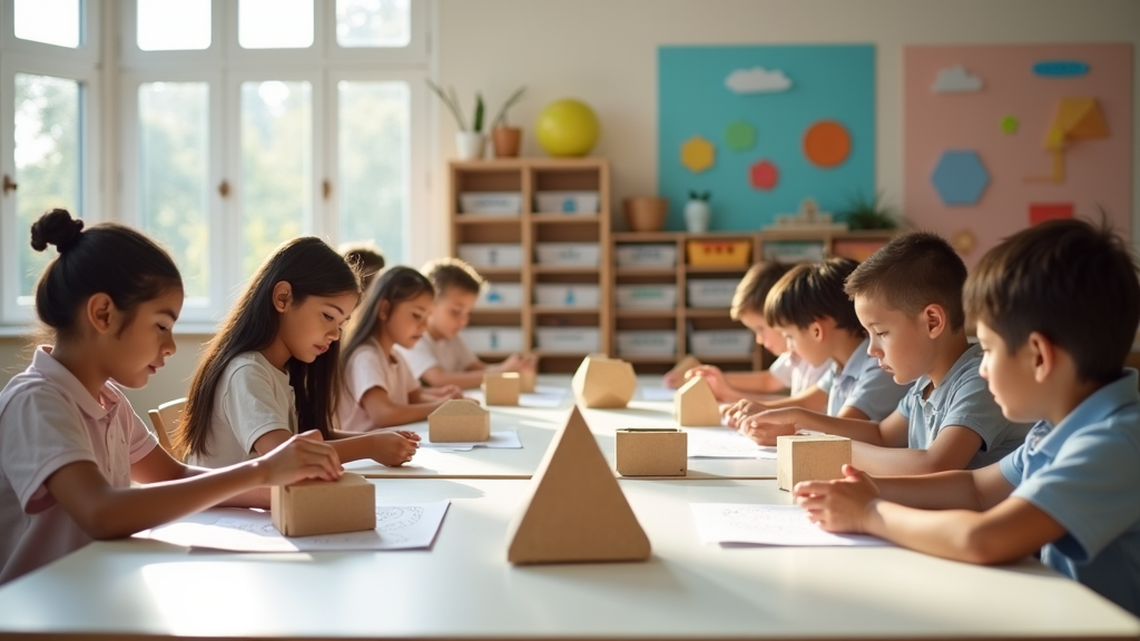 Actividades para introducir geometría con construcción física