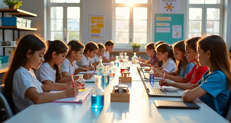 Cómo planificar un club de ciencia extracurricular exitoso