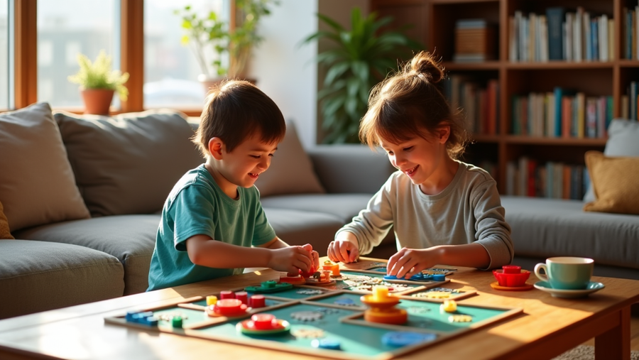 Diseño de juegos STEM que fomentan la colaboración entre hermanos y amigos