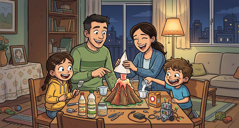 Noches STEM en casa: desafíos cortos para jugar en familia entre semana