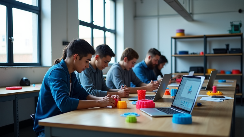 Proyectos con impresión 3D pensados para introducir diseño y manufactura